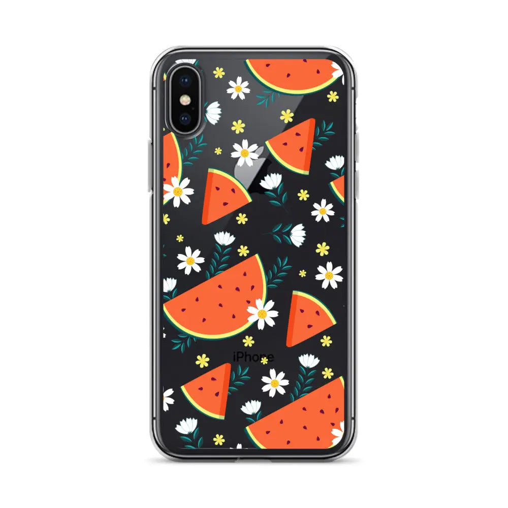 Stylish Printed Silicone iPhone Case